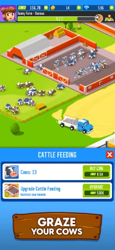 Milk Farm Tycoon Mod APK