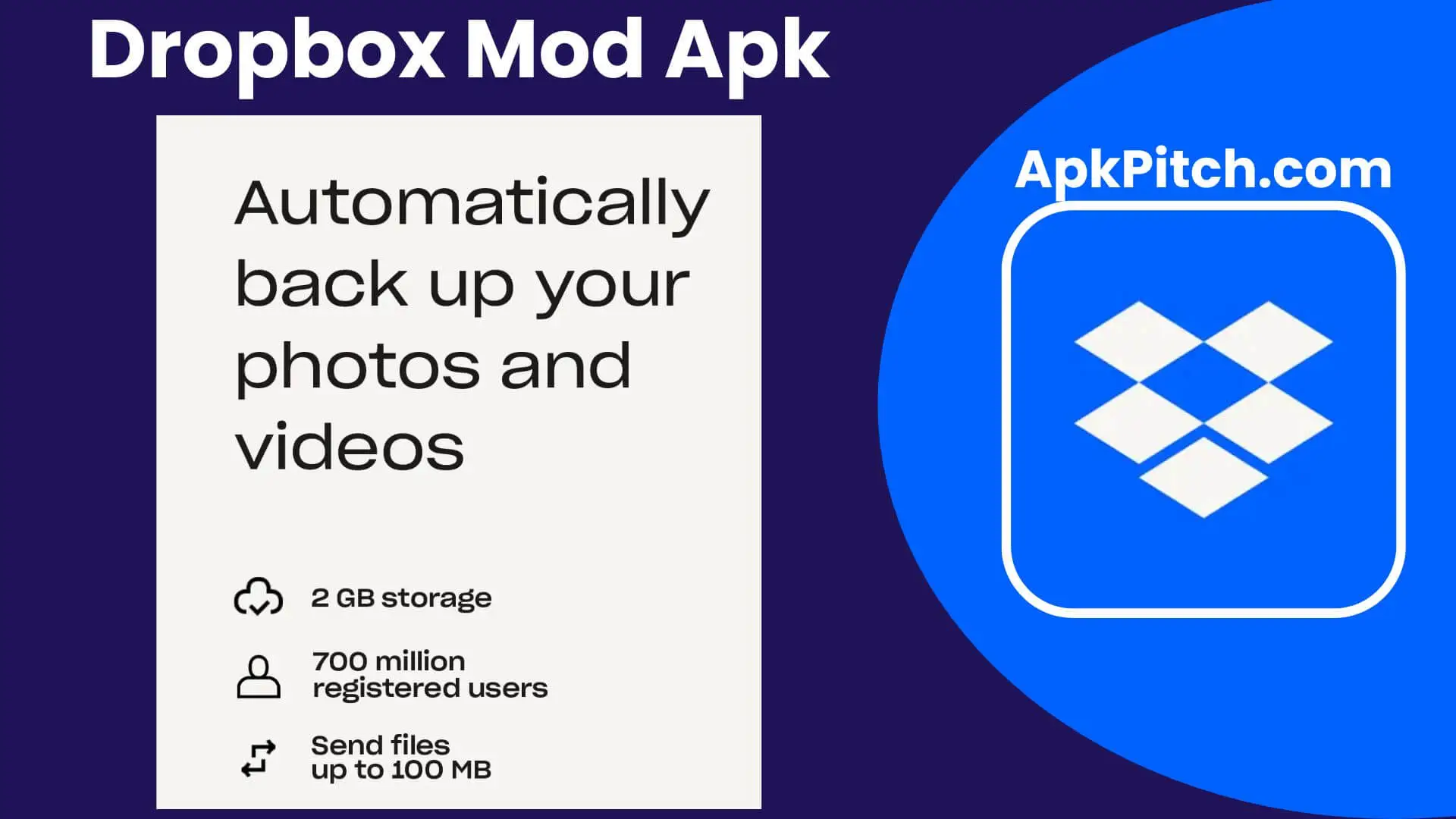 Dropbox Mod Apk unlimited storage