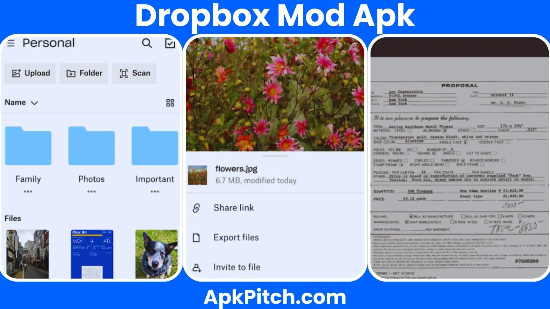 Dropbox Mod Apk