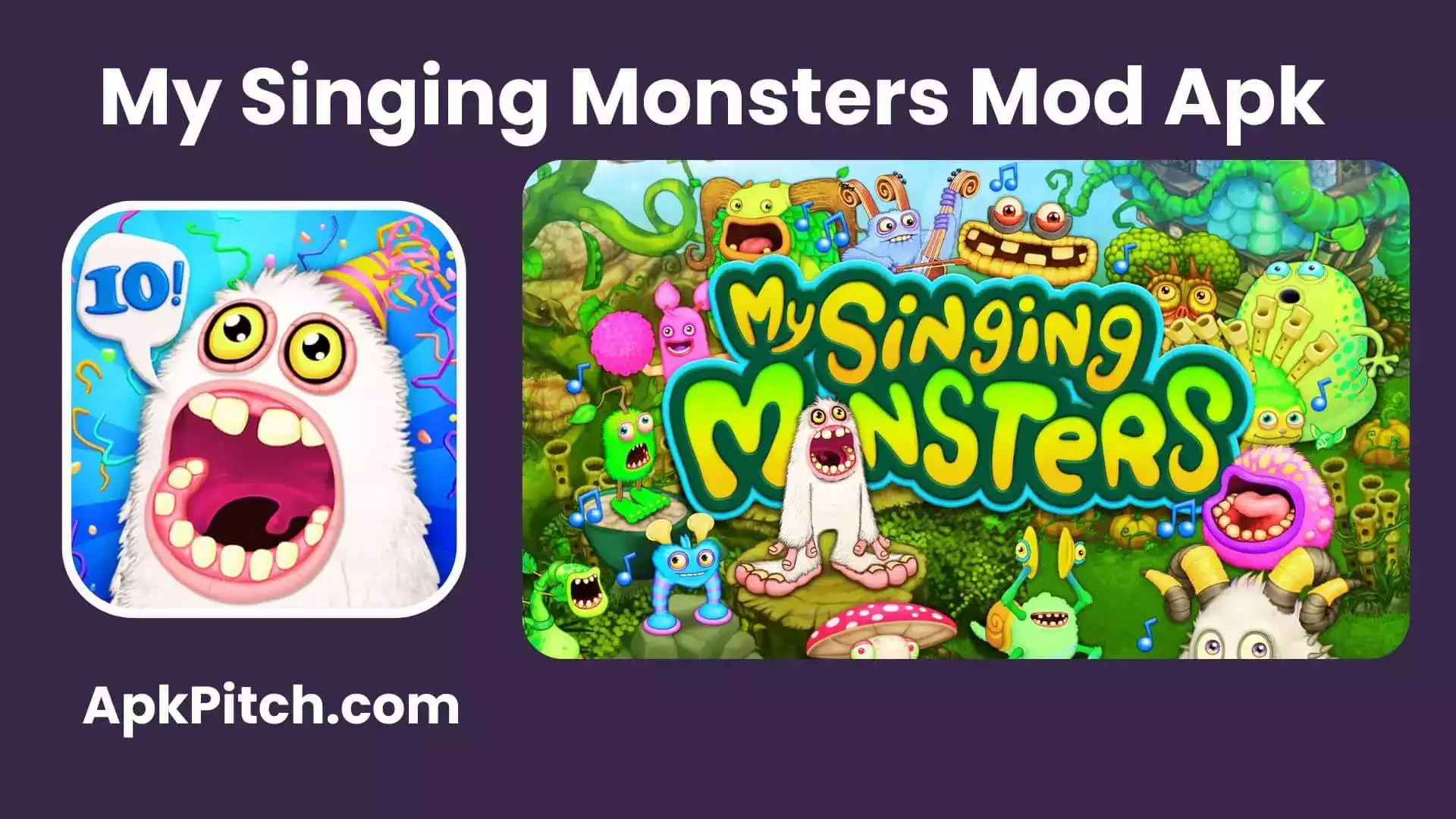 My Singing Monsters Mod Apk Unlimited money and Gems Latest version